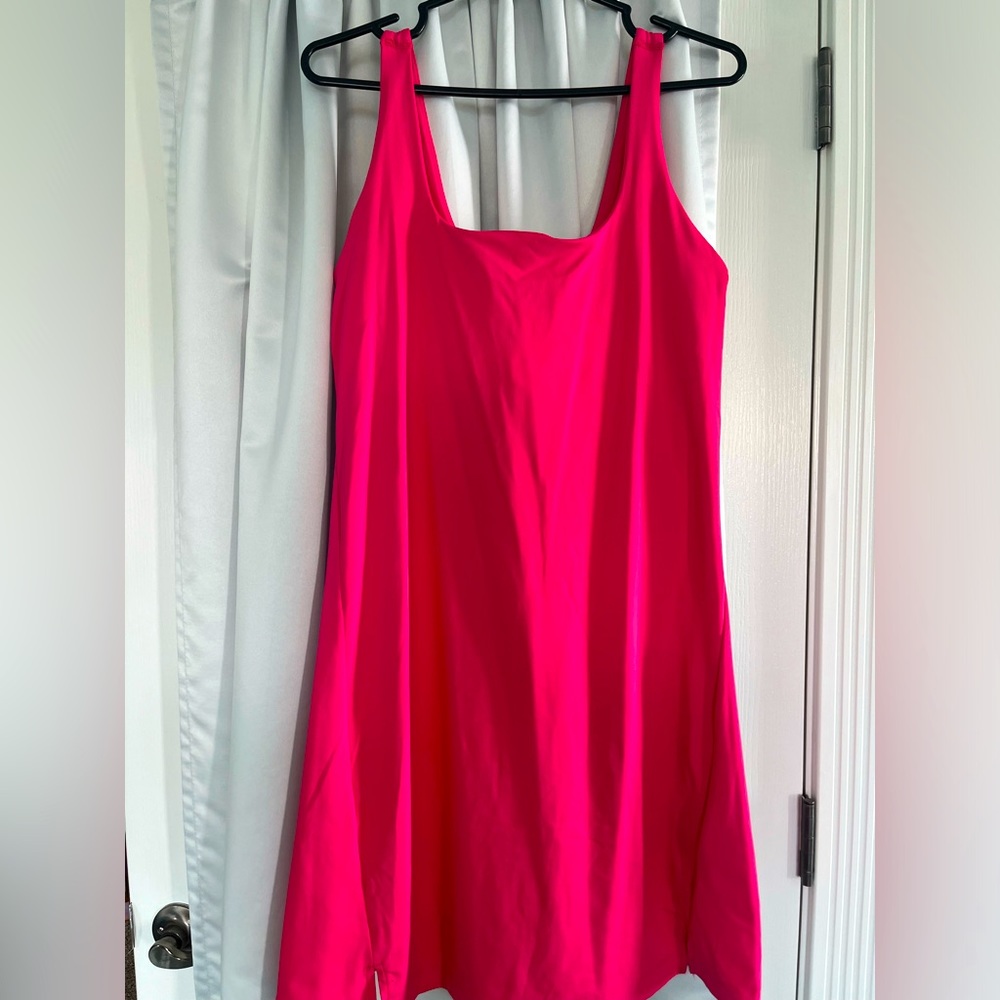 Old navy power soft skort dress , hot pink brand new